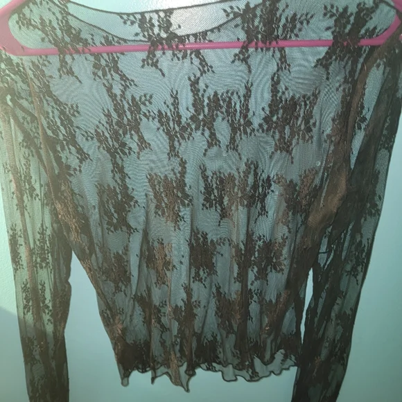 Elegant Black Lace Top - Picture 1 of 4